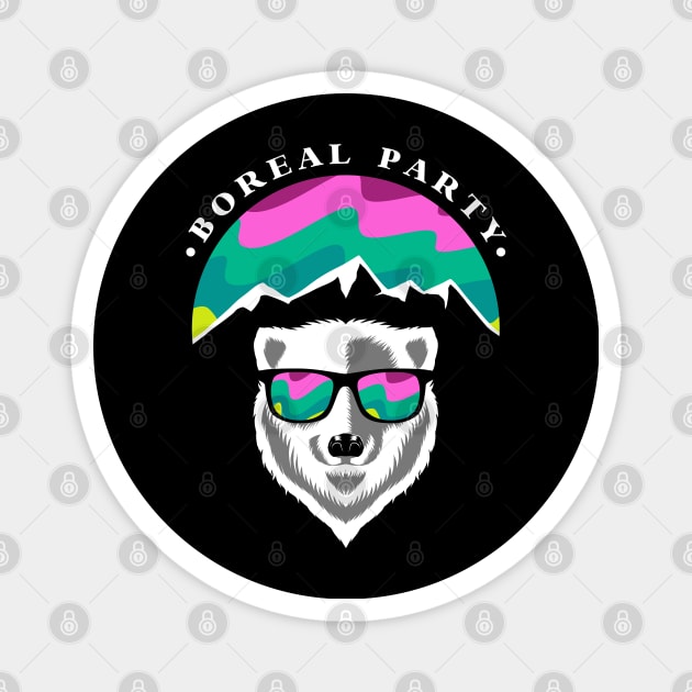 Boreal Party Magnet by Sachpica